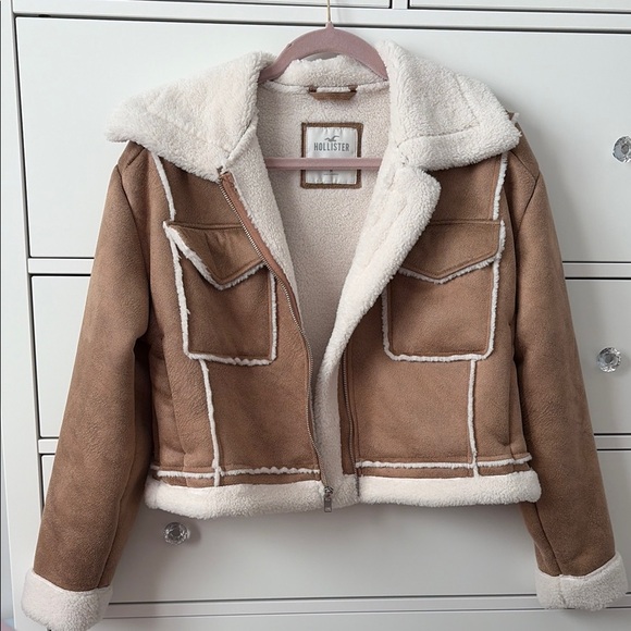 Hollister Tan and Cream Jacket - Picture 4 of 4